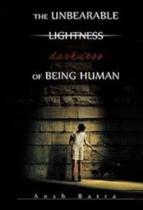 Cover page Milna kundra best selling book "The unbearable lightness" 