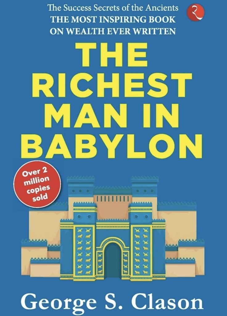 The Richest Man in Babylon George S. Clason book cover over 2 million copies sold